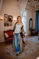 Jacquard Kimono