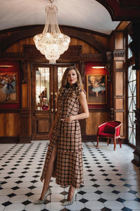 Tweed Maxi Dress