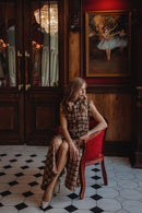 Tweed Maxi Dress