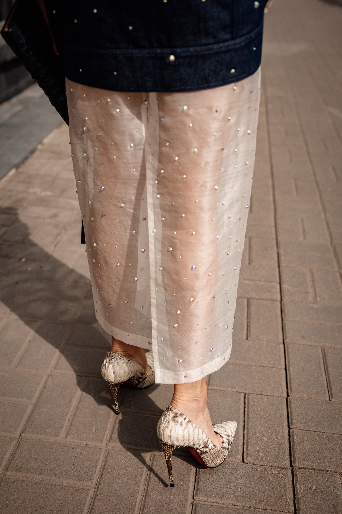 Organza Maxi Skirt