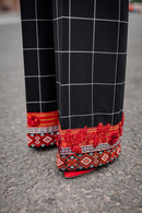 Plaid Vest and Pants Set