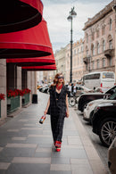 Plaid Vest and Pants Set