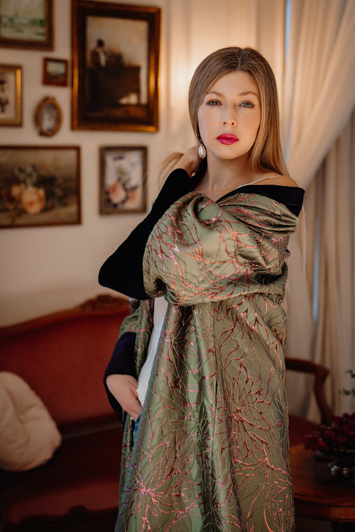 Jacquard Kimono