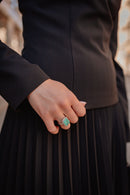 Black Pleated Skirt and Top Set