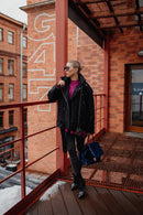 Embellished Wool Coat