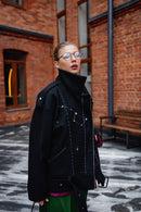 Embellished Wool Coat